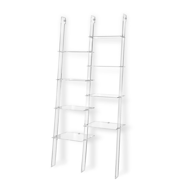 Metro Lane Agirta 185Cm H x 81Cm W Plastic Ladder Bookcase Wayfair.co.uk